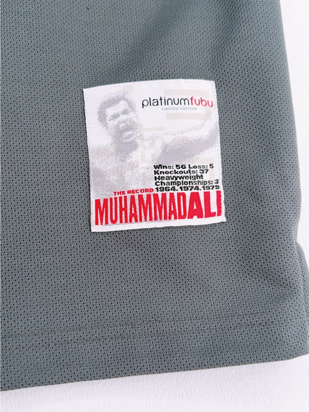 Fubu Muhammad Ali 90‘s Trikot grey Size xxl - Picture 5 of 10